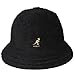 Kangol Furgora Casual Bucket Hat for Men and Women, Large, Black/Gold