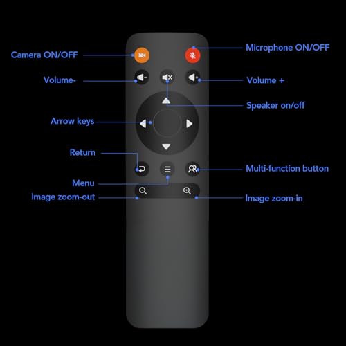 Télécommande Nuroum webcam conférence C40 C46 360 Pro accessoire de remplacement