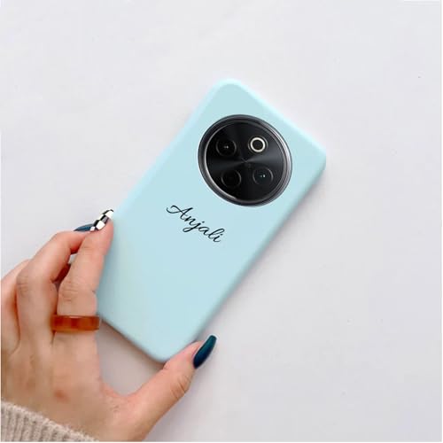 Image of COLORflow Back Cover Compatible with Vivo T4 5G / Y300 Pro 5G / iQOO Z10 5G | Solid Color Customized Back Cover Compatible with Vivo T4 5G / Y300 Pro 5G / iQOO Z10 5G