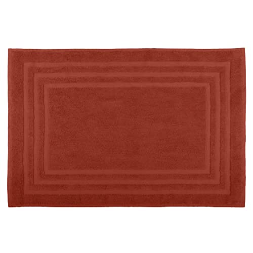 LOVELY CASA – Badematte 45 x 70 cm – Lagune – Terracotta