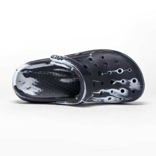 Image of Kids Boys&Girls Black Camouflage Clogs Children's Beach Shoes Classic Marbled Tie Dye Clog Little Kid