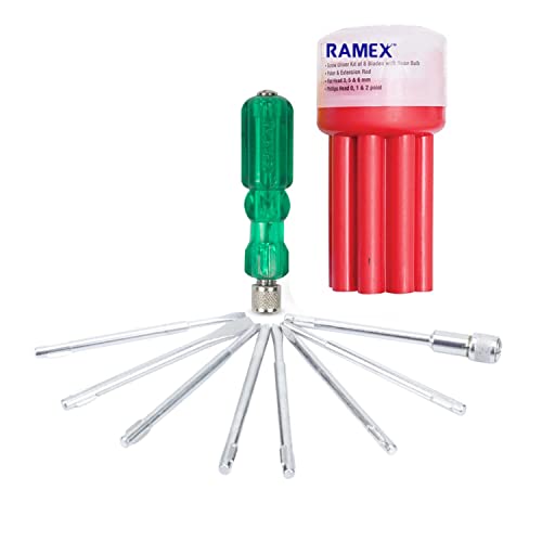 RAMEX Screwdriver Set, Screwdriver Set Tools Kit, Screwdrivers Tools 8 Pieces Set With Box Standard Screwdriver Set (Pack Of 8) For Rs. 168 @ 81 %