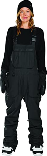 ThirtyTwo Womens Basement Snow Sport Bib - Black | X-Large