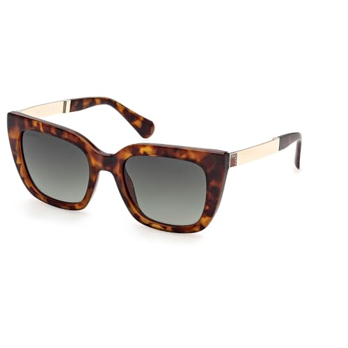 Lunettes de soleil de luxe Max &Co MO0157 53P acétate Blonde Havana haut de gamme