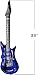Rock Inflatable Mini Guitars (23 Inches) Vinyl. Perfect Party Favor, DJ Dance 80s Rocker (4)