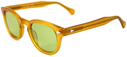 X-LAB occhiali da sole 8004 stile moscot Occhiali da sole uomo Unisex  (Giallo, Verde) : Amazon.it
