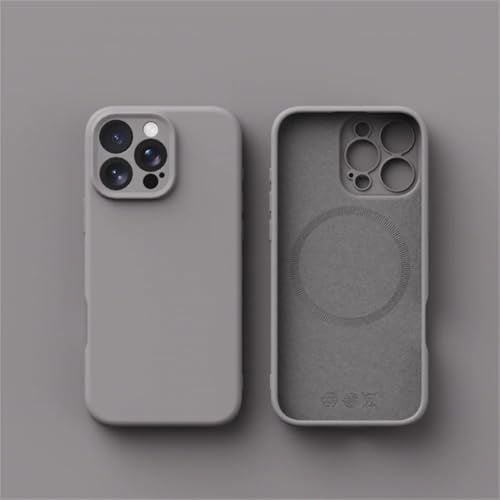 Coque de luxe en silicone liquide pour iPhone 14 avec étui de chargement sans fil