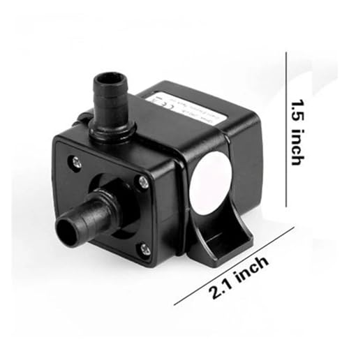 Pompe à eau d'aquarium portable et mini circulation pour fontaine compacte - 3