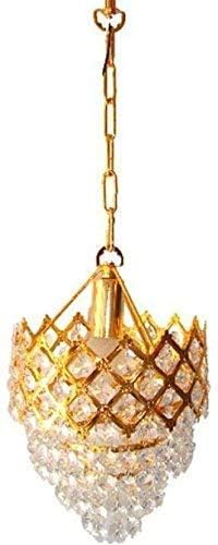 Image of Mahaur Beautiful Imported Crystal Chandelier Jhoomer Ceiling Hanging Lamp for Hall, Bedroom, Living Room, Highly Durable Aesthetic Luxury Home & Wall Decor (160mm