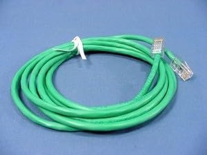 #US 10 Green Cat 5 7 Ft Ethernet LAN Patch Cords Network Cables 52455-7G
