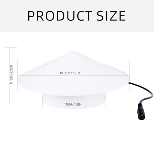Ventilatore A Energia Solare Da 12 V Con Cavo Da 33 Cm Per Pollai E Ambienti Esterni, Ventilatore Impermeabile - 9