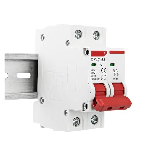 Disjoncteur DZ47 2P avec protection contre les surcharges électriques
