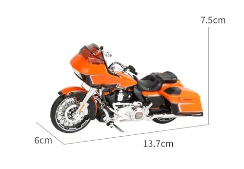 Modèle de moto Harley-Davidson CVO Road Glide 1:18 en alliage d'exception - 3