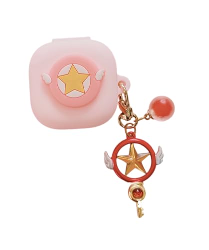 For LinkBuds Clip�p�̃P�[�X ���� �L�����N�^�[ ���� �V���R���J�o�[ �J���r�i�t�� �ϏՌ� WF-LC900��p