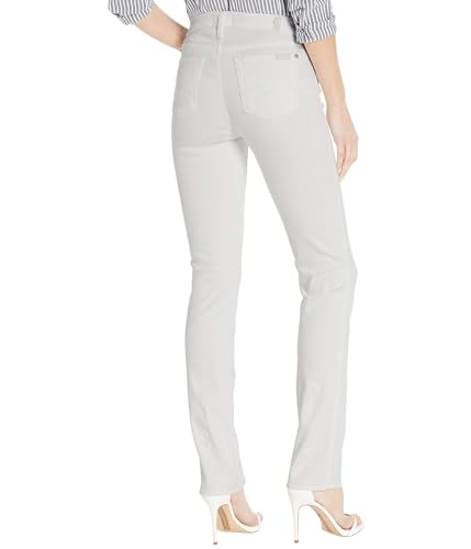 7 For All Mankind Kimmie Straight in Slim Illusion White3