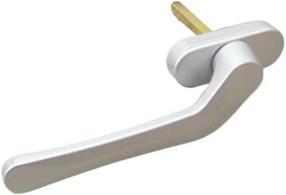 Window Handle, Aluminum Alloy Casement Window Screen Folding Door Sword-Shaped Thin Flat Square Steel Handle Window Handles