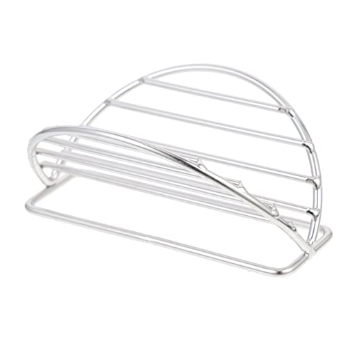 TIDTALEO Soporte para Tacos Inoxidable Estante de Tortillas Reutilizable y de Limpiar para Restaurantes y Reuniones Familiares Práctico y Duradero