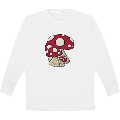 'Toadstools' Children's/Kid's Long Sleeve Cotton T-Shirt (9-11 Years) (KL00061644) Cover