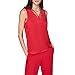KARL LAGERFELD Paris Women's Top, Admiral Red,Medium