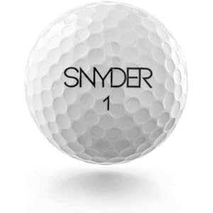 SNYDER – SNY Soft Plus Premium Golfbälle | 12 Stück | Ideal für: Weite Distanzen, gerade Flugbahnen & maximale Kontrolle | Golfball Farbe: White Shiny SNYDER – SNY Soft Plus Premium Golfbälle | 12 Stück | Ideal für: Weite Distanzen, gerade Flugbahnen & maximale Kontrolle | Golfball Farbe: White Shiny