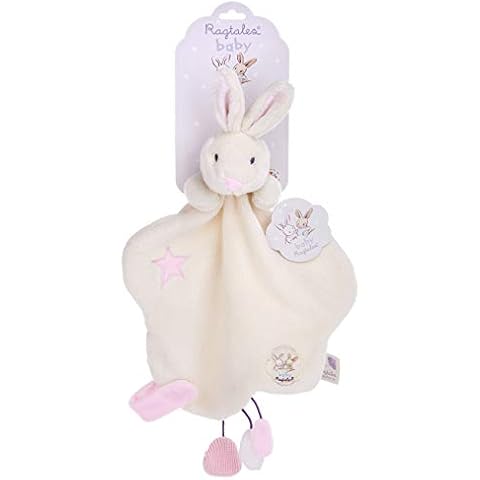 Ragtales RT904 Fifie Rabbit Collection Baby Comforter, Multi Cover