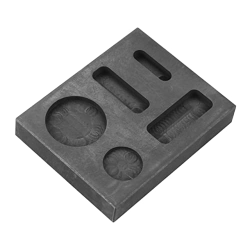 Moule graphite pour fusion de bijoux et métaux Lurrose 2 pièces - 3
