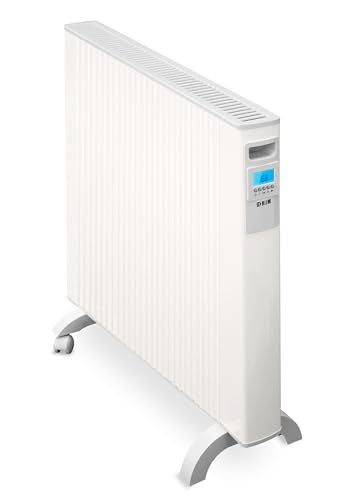 HJM Emisor Térmico de Bajo Consumo AMS 1000, Calor Rápido, Programación 24/7, Funciones de...