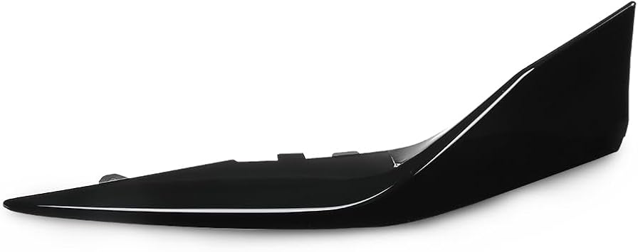 G-PLUS Front Lower Left Side Bumper Molding Trim Compatible with Toyota Camry SE 2025 TO1046135, 52713AQ040 Glossy Black