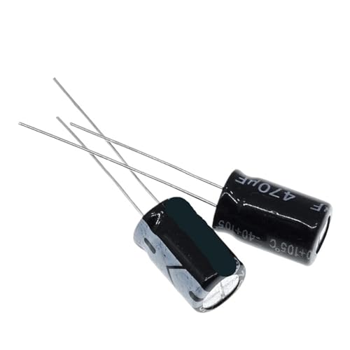 Condensateur électrolytique 25V470UF radial 8 * 12mm pour filtrage de tension