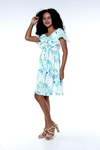 Image of Hawaii Hangover Family Matching Hawaiian Clothes, Orchid Breeze White | Family matching Hawaiian outfits, Orchid Breeze White, lightweight rayon, machine washable, tropical floral print, luaus