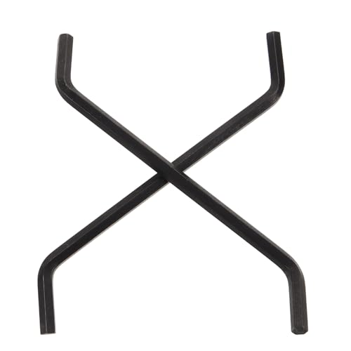 HOLIDYOYO 2pcs Sink Garbage Disposal Wrench Tool for Kitchen Sink Disposal Hex Key Allen Wrench Unjamming and Repair Black