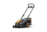 Flymo 36V UltraMow Duo 460 Cordless Lawn Mower &ndash; Powerful & Efficient with 46cm Cutting Width and Dual Blades &ndash; Includes 2x 2.5Ah Batteries & Chargers