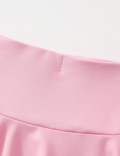 3 Pack Girls Pleated Skirts Little Kids Tennis Skirts Toddler Girl Athletic Flowy Skirts 3-10 Years4