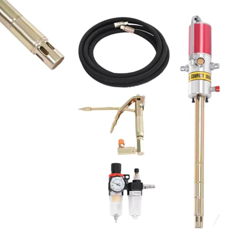 Air-Operated Grease Pump with 13ft Hose and Gun