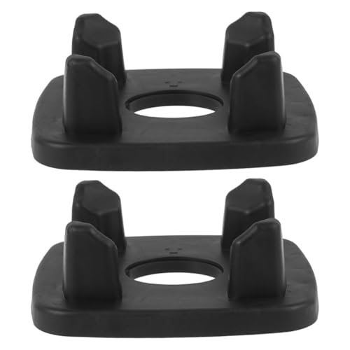 Almohadillas antivibración para batidora jojofuny de plástico negro con soporte antideslizante 2