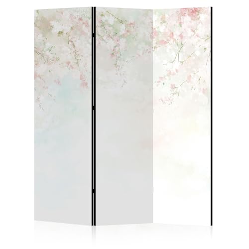 LUMASOUL Paravent intérieur Unilatéral - Separateur de Pieces - Cloison de Separation de Chambre – 135x172 cm Nature