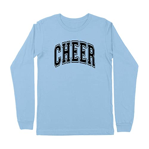 Arch Cheer Kids Long Sleeve T-Shirt Youth X-Large Light Blue