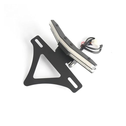 Support de plaque moto anti-vibrations avec cadre intégré rigide pour Duke
