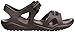 crocs Men's Swiftwater River Sandal Fisherman, Espresso/Black, 11 M US