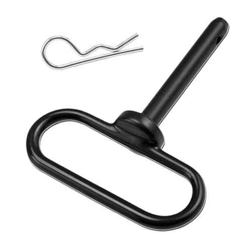 Perno de enganche de remolque - cerradura de remolque | Fijación de acero Hitchs Clevis 1/2 pulgadas de forma segura, pesada, pesada detrás de accesorios para las segadoras hace