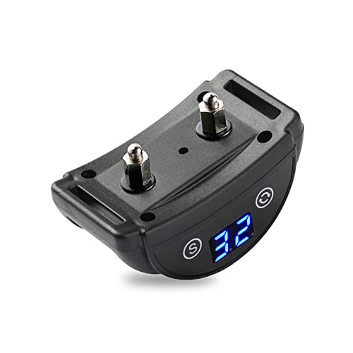 Hlily Coleira anti-latido de vibração para cães Dispositivo para impedir latidos Treinador de cães C