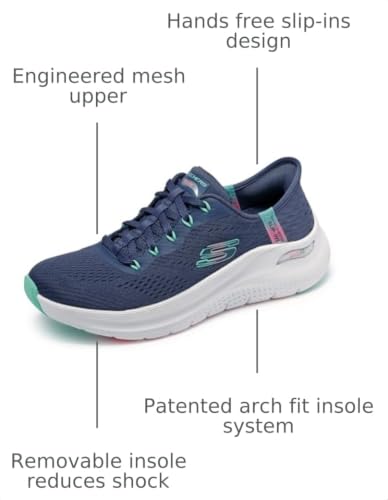 Image of Skechers Women's Arch Fit 2.0 Easy Chic Hands Free Slip-in Shoes