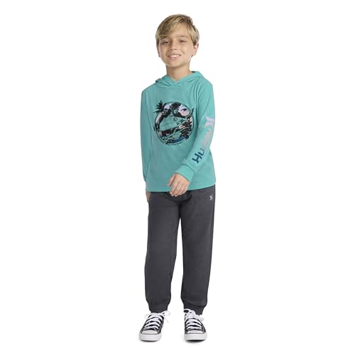Image of Hurley boys Long Sleeve Hooded Graphic T-shirt