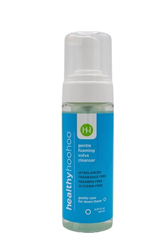 Healthy Hoohoo Gentle Foaming Vulva Cleanser, pH-Balanced Vaginal Soap...