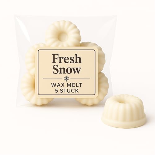 ⭐⭐⭐⭐⭐ 5er Set - Winter & Weihnachts Duftwachs | Melts | Duftkerzen | Raumduft (Fresh Snow)