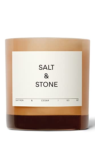 Kerze Safran und Zedernholz Cover