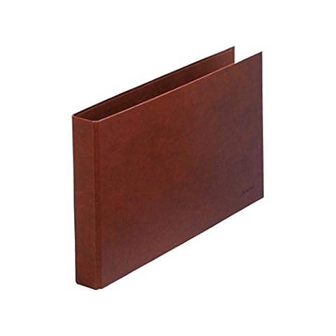 DOHE 9559 – segregator z podszewką skórzaną, 2 pierścienie 40 mm, format poziomy