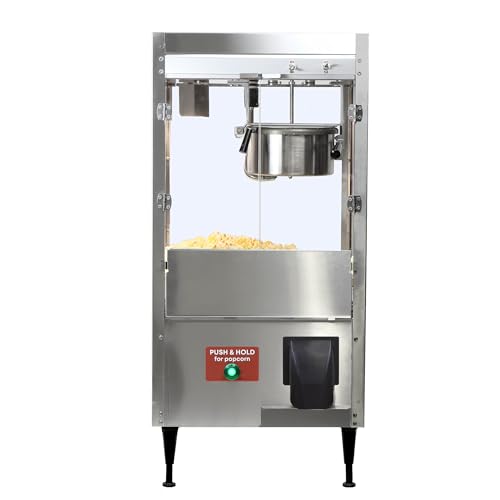 Auto Serve 8 Ounce Popcorn Machine Front Service Access Door