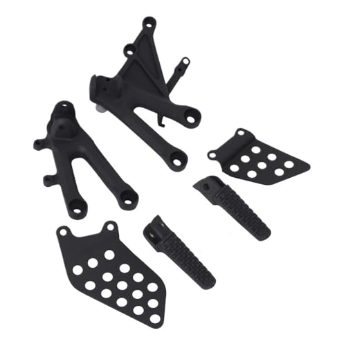 Repose-pieds CBR 1000RR 2004-2007 pédales de moto conducteur robustes noir mat