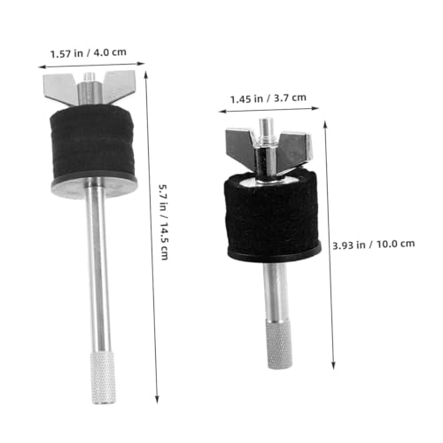 Support de Cymbales Empilables Uonlytech Alliage avec Élévateur pour Batterie